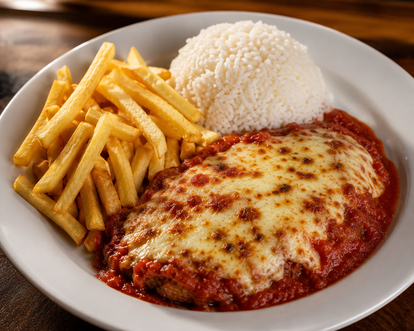 Parmegiana de Tilápia - Individual