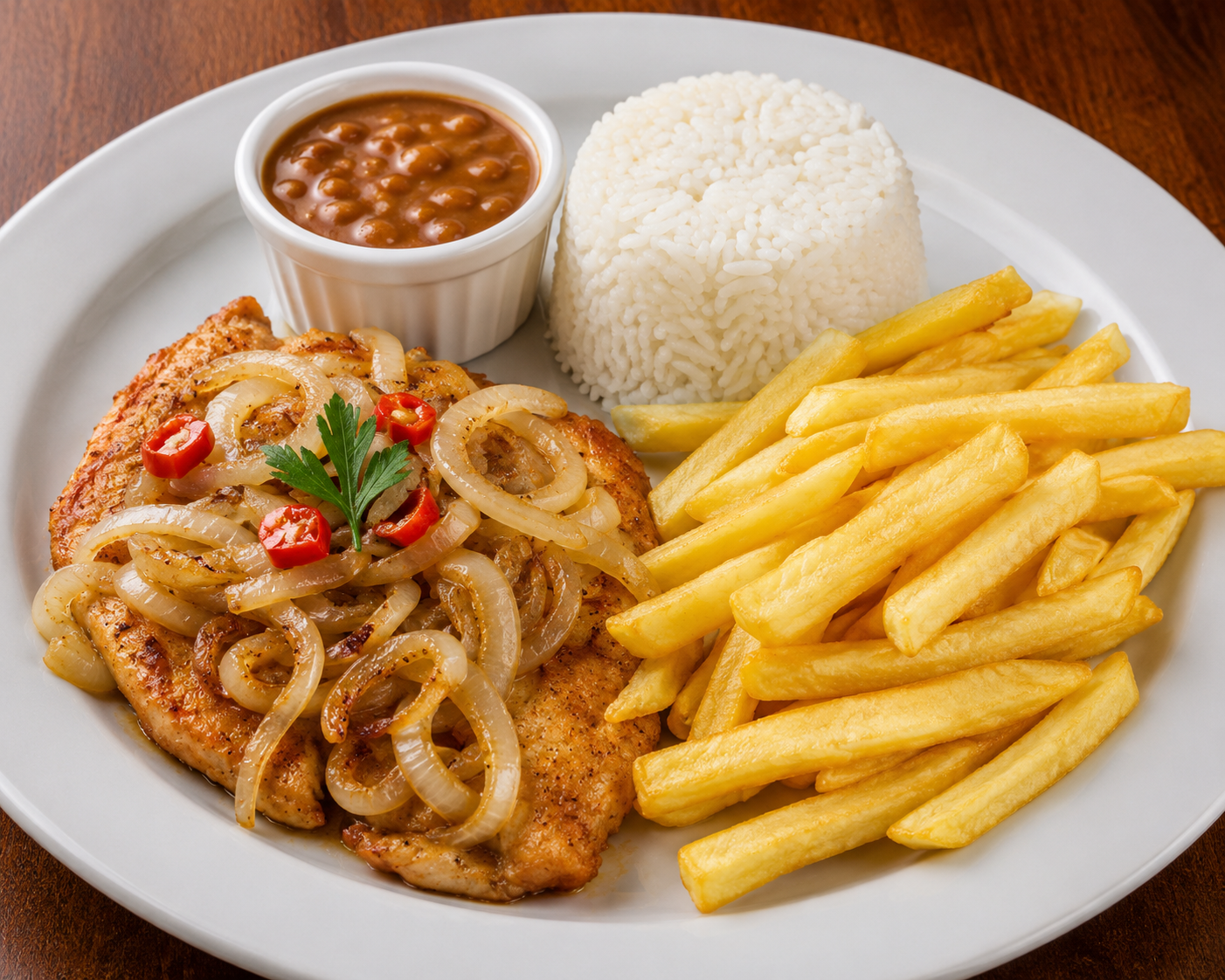 Filé de Frango Acebolado